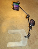Bed Switch Mount, single arm holds phone & HMPRO