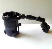 Drink Cup Holder, adjustable, arm, clamp