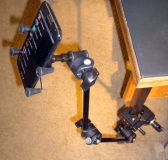 Light Articulated Phone Mount, X-Grip cradle, Multi Clamp