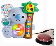 aFisher Price Linkable Koala Switch Adapted